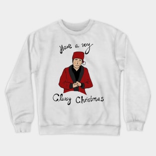The Office - Classy Christmas Crewneck Sweatshirt